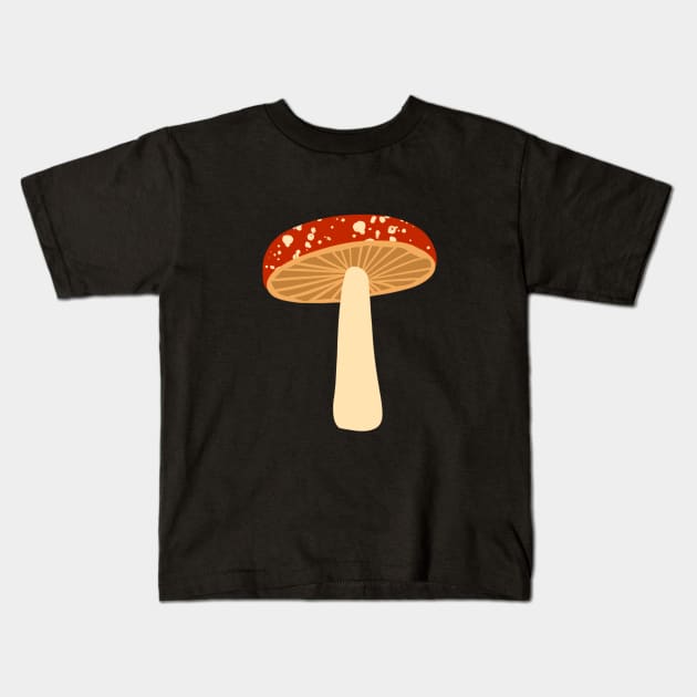 Mushroom Kids T-Shirt by Salty Siren Studios